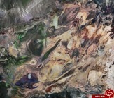 چشم انداز زیبای کویر ایران از دید لنز ماهواره اروپا