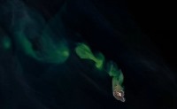 تصویر زیبای ناسا از فوران آتشفشان آلاسکا