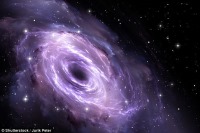 کشف یک سیاه‌چاله با جرم 100 هزار برابر خورشید