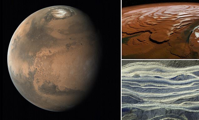 کشف منبع بزرگ یخ مدفون در مریخ