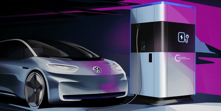 فولکس واگن برای خودروهای برقی باتری و ایستگاه شارژ سیار میسازد