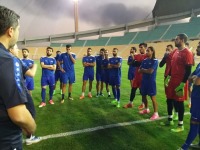 تمرین سوریه برای بازی ایران در ورزشگاه تختی برگزار شد