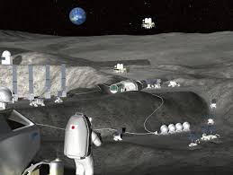 ساخت پایگاه فضایی با استفاده از ربات‌های کارگر در ماه