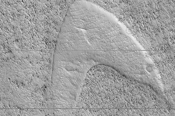 علامتی عجیب که در مریخ کشف شد+تصویر