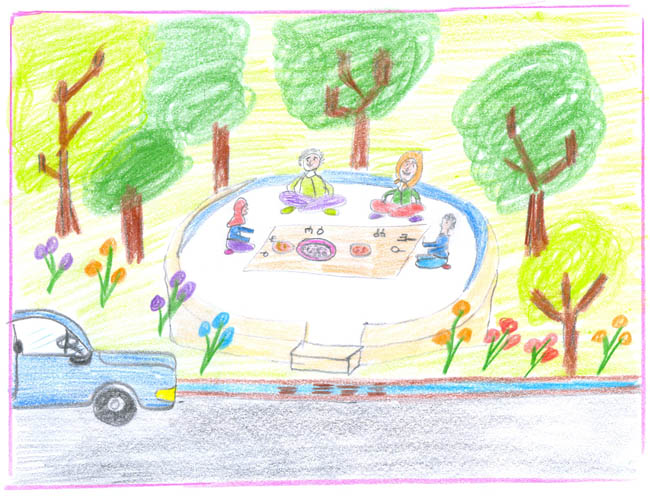 نقاشی کودکانه خانواده نقاشی کودکانه خانواده