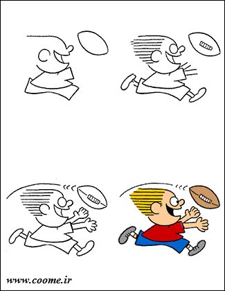 نقاشی ساده ورزشی