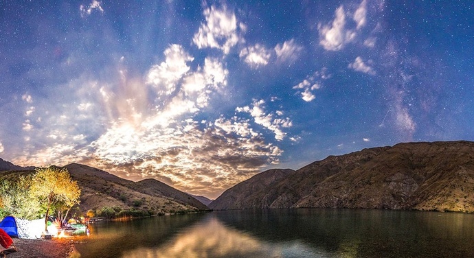 زیباترین دریاچه کوهستانی ایران