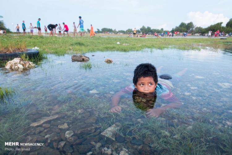 تصاویر کشور در حال غرق شدن « تووالو‎ »