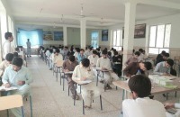 بورسیه های بنیاد قلم چی درمنطقه دشتیاری امسال هم آزمون می دهند