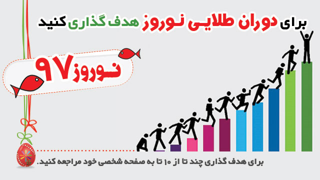 برای دوران طلایی نوروز 97 هدف گذاری کنید
