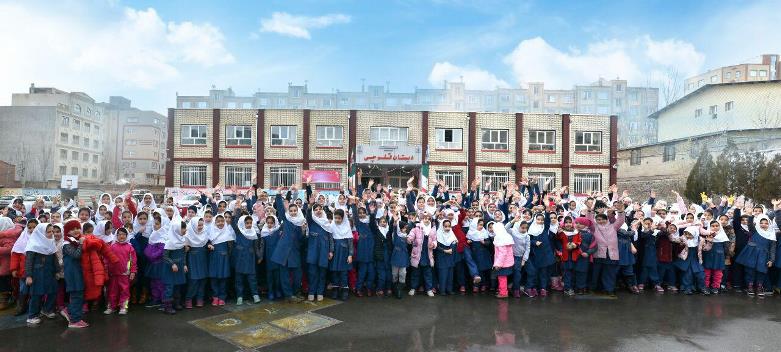 دبستان 12کلاسه بنیاد قلم چی تبریز بهره برداری شد