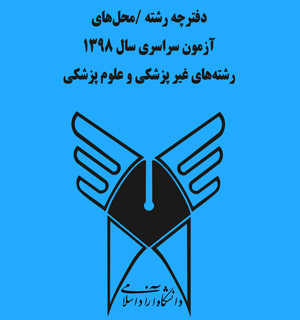 دانلود دفترچه انتخاب رشته دانشگاه آزاد کنکور 98