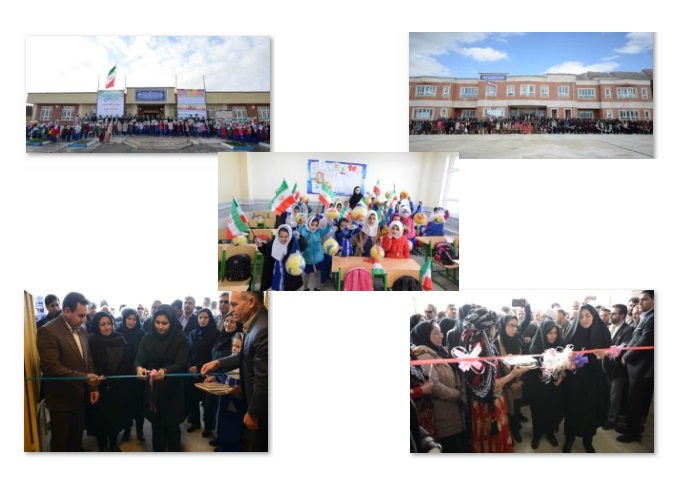 2مدرسه بنیاد قلم‌چی در چرداول و مهران استان ایلام افتتاح شد