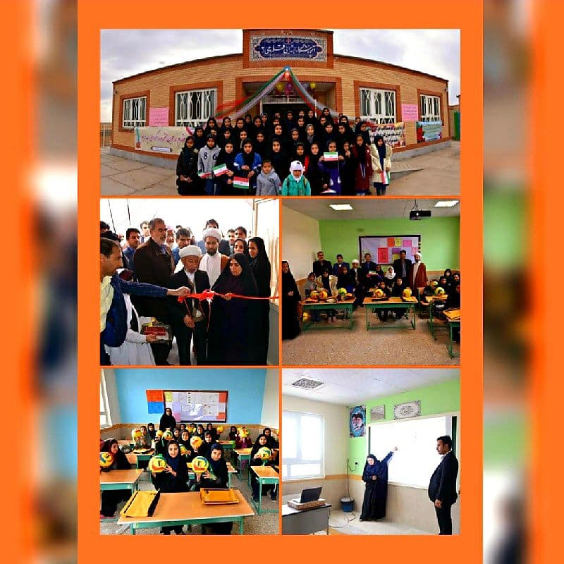 امروز مدرسه بنیاد قلم‌چی در صالح‌آباد یک‌ساله شد