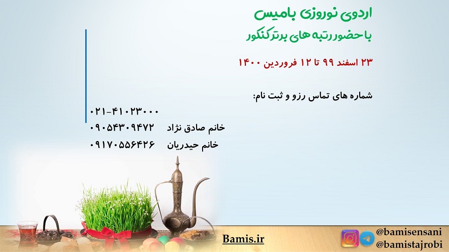 اردوی نوروزی 1400 با رتبه‌های برتر کانون