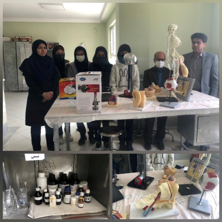 آزمایشگاه مدرسه بنیاد قلم‌چی در سرابله تجهیز شد