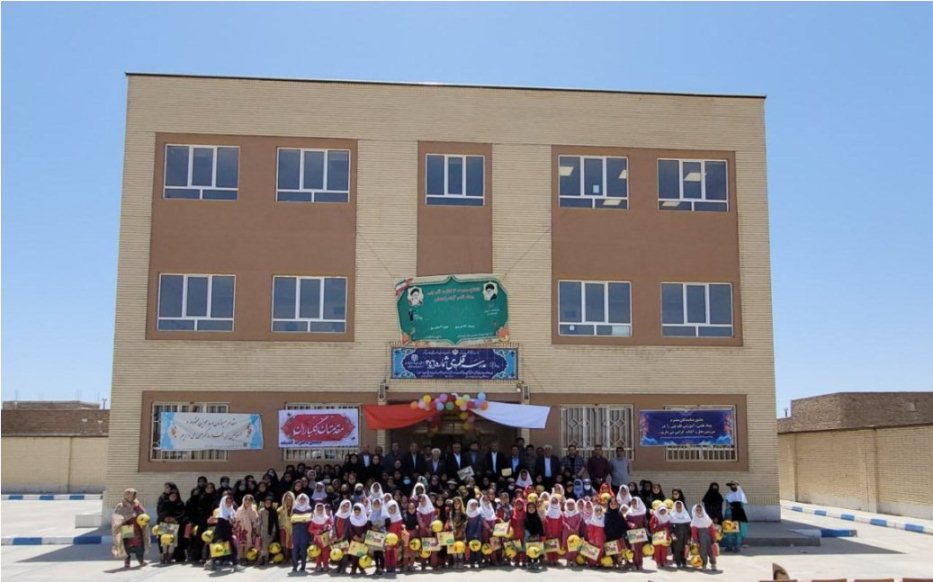افتتاح 2مدرسه قلم‌چی در قاسم‌آباد و چاه‌احمد سیستان‌و‌بلوچستان