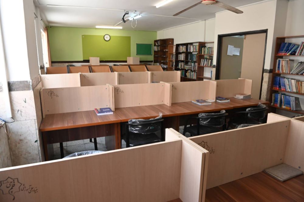 افتتاح پروژه تجهیز دبیرستان دکتر حسابی در منطقه 8 تهران