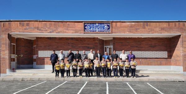 مدرسه 3 کلاسه بنیاد قلم‌چی در شهر گتوند استان خوزستان افتتاح شد