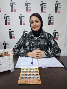 گفت و گو با پریسا خاتمی پشتیبان مقطع یازدهم از شهرضا