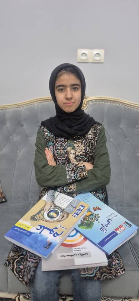 مصاحبه با لیلا مقدم پایه هفتم ، قهرمان تابستان و پاییز