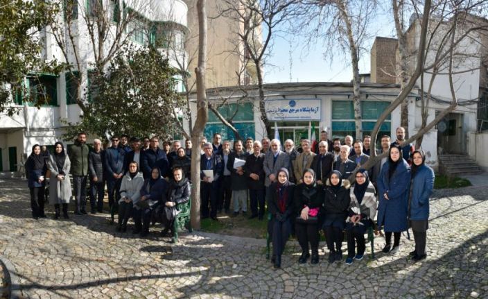 اولین سالگرد افتتاح پروژه بازسازی آزمایشگاه دانشکده محیط زیست