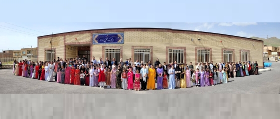 افتتاح 501امین مدرسه بنیاد قلم‌چی در کشور؛ روستای قهرآباد کردستان