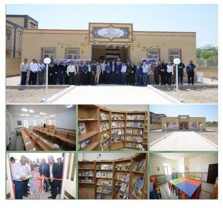 کتابخانه بنیاد قلم‌چی در روستای سوره خرمشهر 7 ساله شد