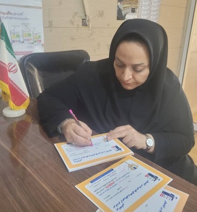 مصاحبه با سولماز جمالی، مسئول نمایندگی قلم‌چی پارس‌آباد مغان