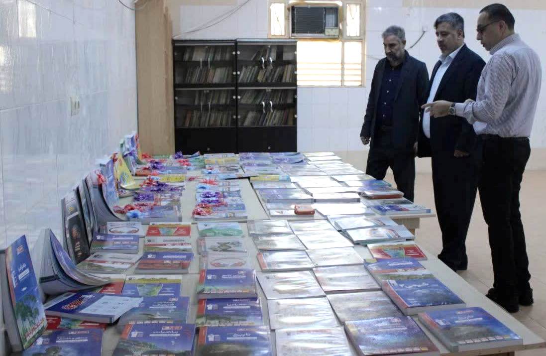 قدردانی آموزش و پرورش دشت آزادگان از اهدای کتاب بنیاد قلم‌چی