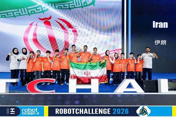 کسب سه عنوان جهانی در مسابقات رباتیک چین
