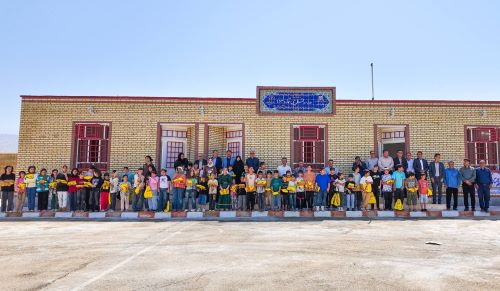 افتتاح مدرسه 3 کلاسه در باغ‌ملک؛ 518مین مدرسه بنیادقلم‌چی در کشور