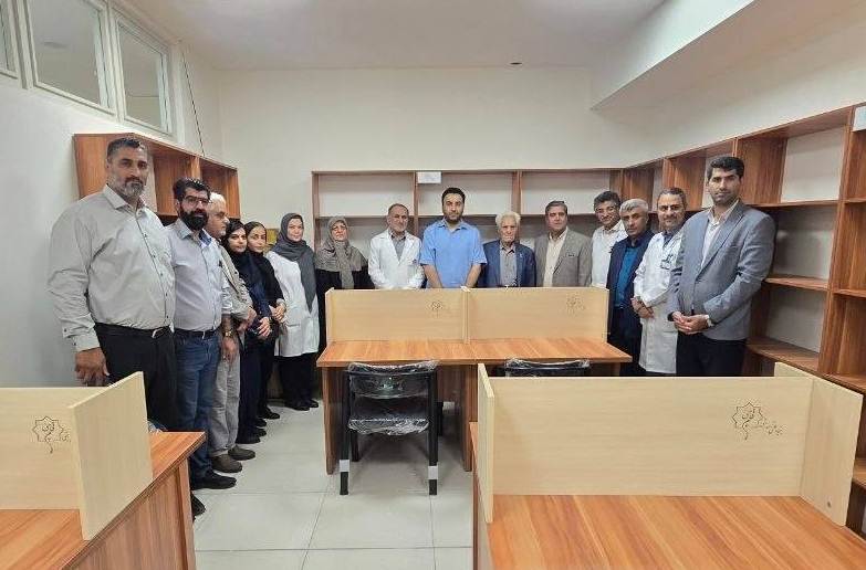 افتتاح تجهیز کتابخانه پاویون دستیاران زنان بیمارستان امام خمینی