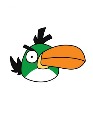 آموزش نقاشی  29رسم (( Angry Birds (green)