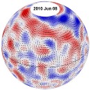 کشف مارپیچهای عظیم پلاسما در سطح خورشید