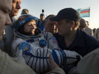 «پگی ویتسون» فضانورد آمریکایی پس از 288 روز به زمین بازگشت