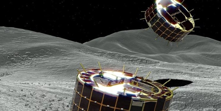 فضاپیمایی که یک سیارک را منفجر کرد