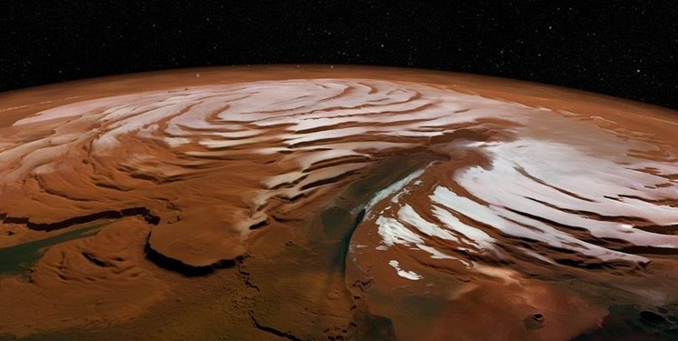 این سنگ‌ها نتیجه یک آتش‌فشان در مریخ است+عکس