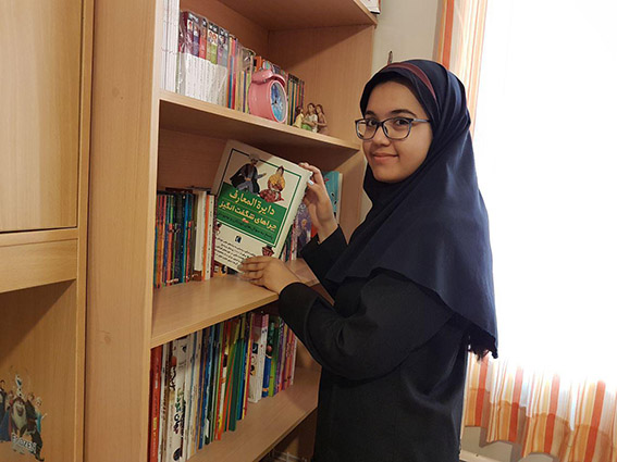 زهراسادات تقوی؛ از سوم دبستان تا کلاس نهم
