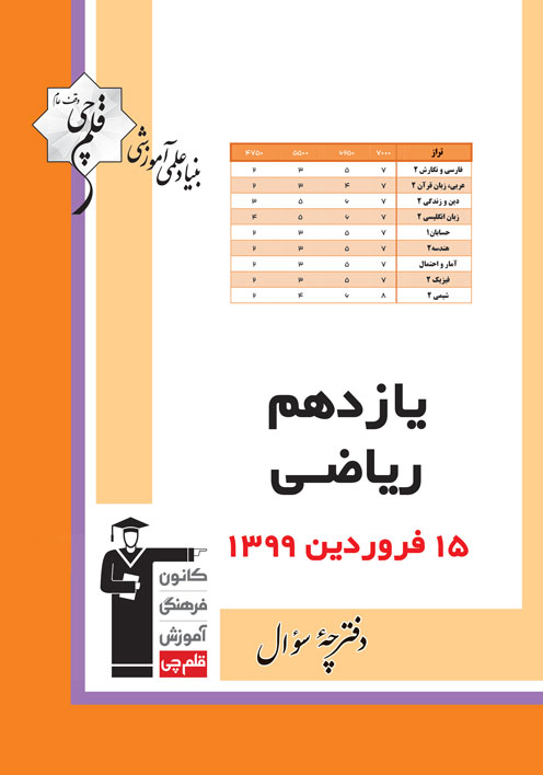 برنامه تفصیلی 15 فروردین یازدهم ریاضی