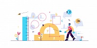 مجموعه تست قضیه تالس در ذوزنقه هندسه دهم
