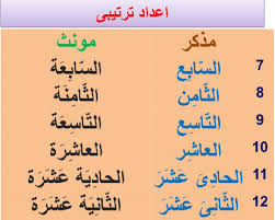 عربی- نکات مهم اعداد- فاطمه صادقی مهارلوئی