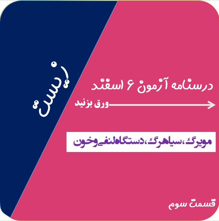 قسمت سوم-رگ‌ها و دستگاه لنفی- فصل چهارم- زیست دهم - سعید شرفی