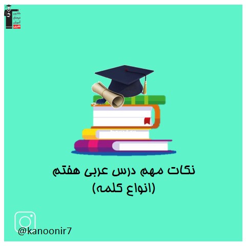 انواع کلمه -آموزش عربی هفتم - فرخنده دشتی