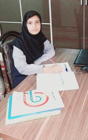 گفت‌وگو با ستایش بداغی گله؛ دانش‌آموز برتر مقطع هفتم
