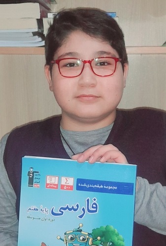 گفت‌وگو با محمدصادق احمدی؛ دانش‌آموز برتر مقطع هفتم