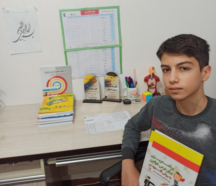 علی عبدیل پور:آزمون‌ها باعث می‌شود من خودم را ارزیابی کنم