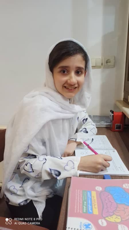 گفتگو با ثنا سلیمانی خشرو قبولی از پنجم تا قبولی در تیزهوشان