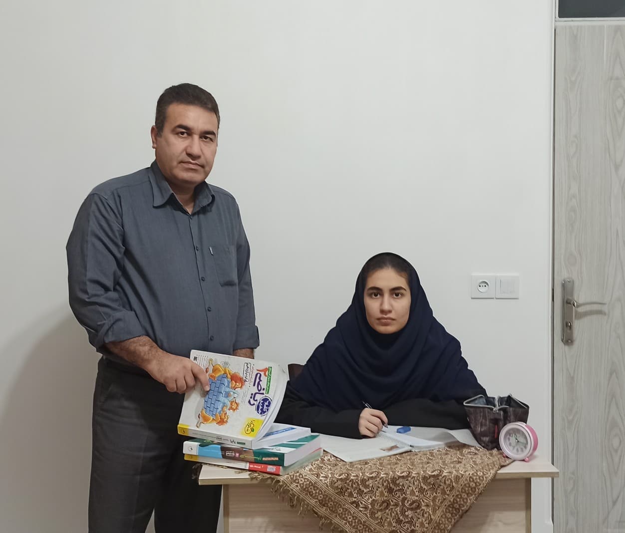 گفت و گو با فاطمه سادات حسینی؛قهرمان پیوستگی پایه یازدهم تجربی