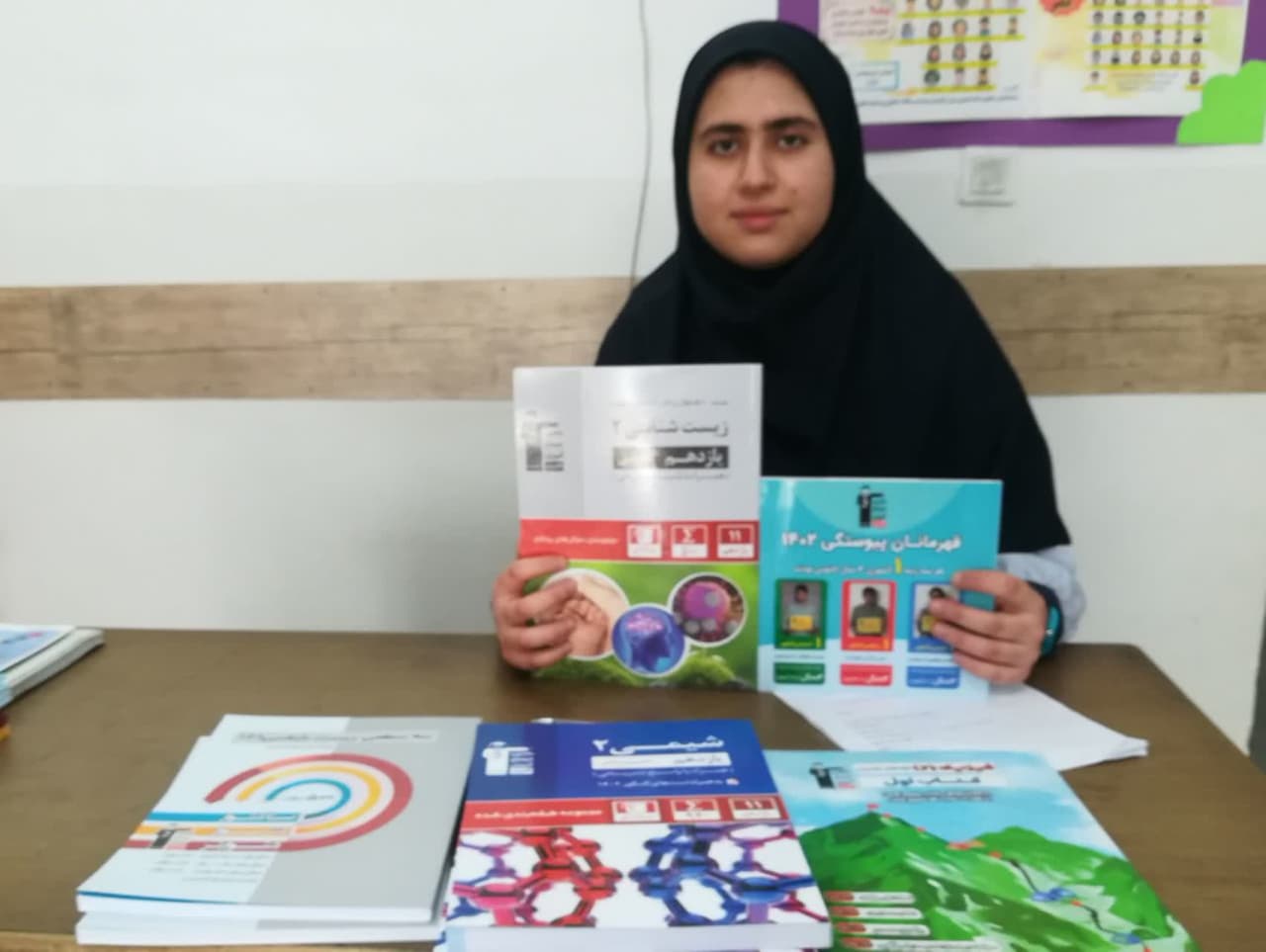 گفت‌و‌گو با ساره فیاضی؛قهرمان پیوستگی یازدهم تجربی